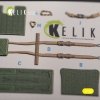 KELIK K32024 Mirage 2000C - interior 3D decals for Kitty Hawk/Zimi models kit 1/32